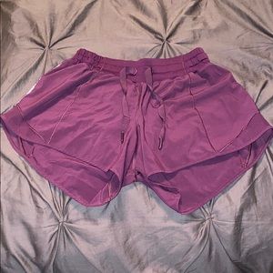 Lululemon Maroon Running Shorts